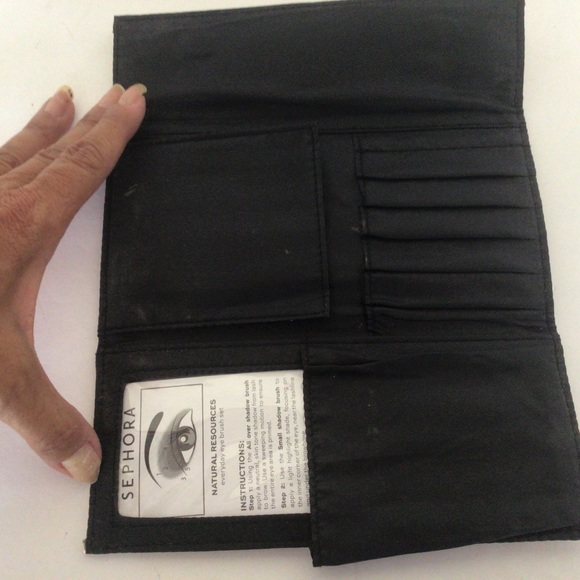 SEPHORA SHIMMER GOLD MAKEUP BRUSH CASE - Picture 5 of 9